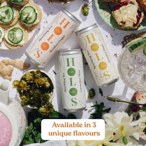 HOLOS Organic Sparkling Tea Jasmine Hops