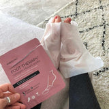 BeautyPro FOOT THERAPY Moisturising Booties with Removable Toe Tips