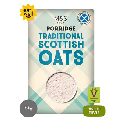 M&S Traditional Scottish Porridge Oats 2kg Bag- Buy online at McGrocer