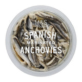 M&S M&S Spanish Anchovy Fillets in Rapeseed Oil 130g- Buy online at McGrocer
