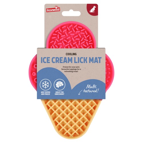 Dog Lickmat with 4 Textures for Frozen Snacks