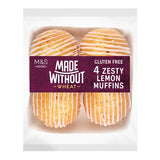 M&S M&S Made Without Zesty Lemon Gluten Free Muffins- Buy online at McGrocer