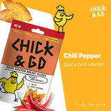 Chick and Go dried chicken breast slices with chili pepper