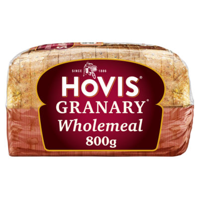 Hovis Authentic Granary Wholemeal Sliced Bread 800g
