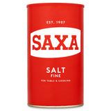 Saxa fine salt 750g (British brand)