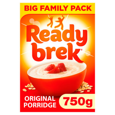 Ready Brek Smooth Porridge Oats 750g, imported from the UK