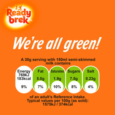 Ready Brek Smooth Porridge Oats 750g, imported from the UK