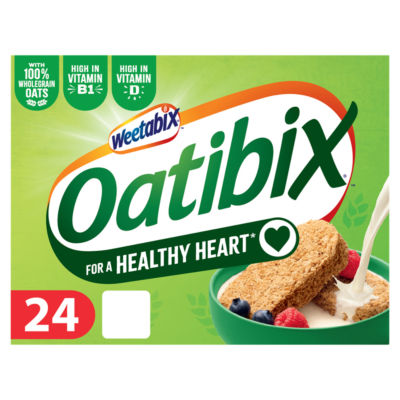 Oatibix wholegrain oat breakfast biscuits 24 biscuits, imported from the UK