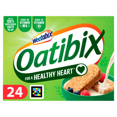 Oatibix wholegrain oat breakfast biscuits 24 biscuits, imported from the UK