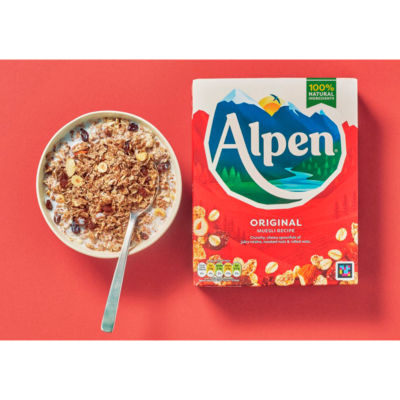 Alpen Original Muesli cereal 550g - British product