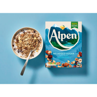 Alpen No Added Sugar Muesli 550g - British product