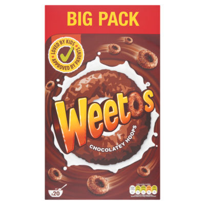 Weetos Schokoladige Ringe Malz-Weizen Müsli 600g