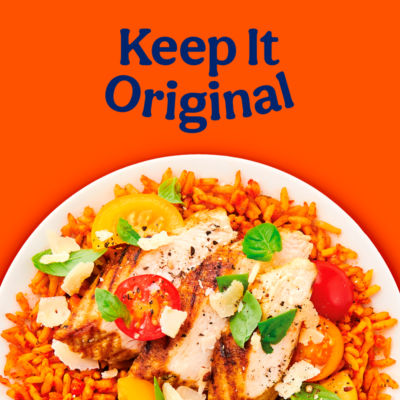 Ben's Original Tomato Basil Microwave Rice 220g - British product