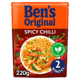 ASDA Ben's Original Spicy Chilli Microwave Rice 220g- Buy online at McGrocer