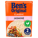 Ben's Original jasmine microwave rice 220g - British product