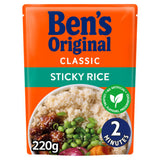 ASDA Ben's Original Sticky Rice Microwave Rice 220g- Buy online at McGrocer