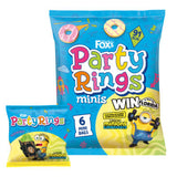 ASDA Fox's Party Rings Minis Iced Biscuits 6 Snack Bags- Buy online at McGrocer
