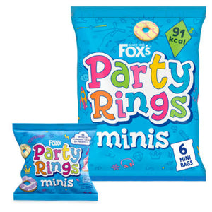 Fox's Party Rings Minis 6 x 21g