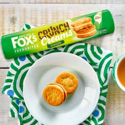 Fox's ginger cream biscuits 200g - British product