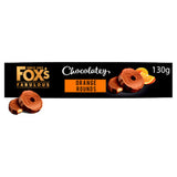 Fox's chocolate orange rounds biscuits 130g - British product
