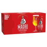 ASDA Madri Excepcional Premium Lager Beer 10 x 440ml Cans- Buy online at McGrocer