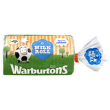 Warburtons soft round white milk bread rolls 400g (British brand)