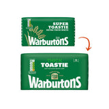 Warburtons white sliced bread loaf 800g (British brand)