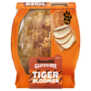 Warburtons Family Bakers Gluten Free Tiger Bloomer White Bread 400g