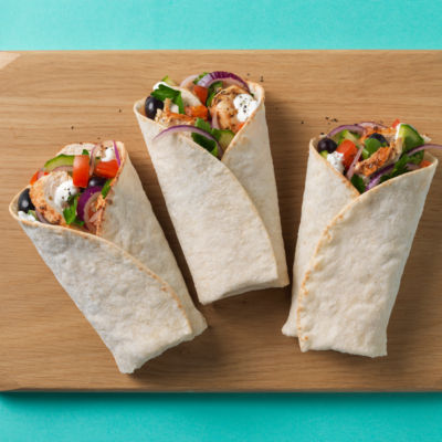 Warburtons gluten free white wraps pack of 4 (British brand)