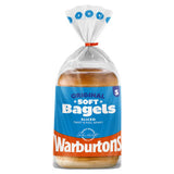 ASDA Warburtons 5 Original White Bagels Family Pack- Buy online at McGrocer