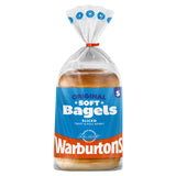 ASDA Warburtons 5 Original White Bagels Family Pack- Buy online at McGrocer