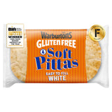 Warburtons gluten free white soft pitta bread 4 pack (British brand)
