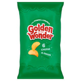 Golden Wonder crisps Cheese & Onion 6 x 25g - British product