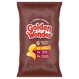 Golden Wonder Meaty Pack crisp multipack 6 x 25g (British brand)