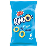 Golden Wonder Ringos Salt & Vinegar crisps multipack, imported from the UK