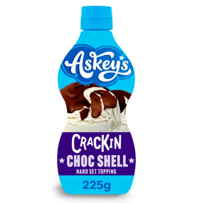 Askey's Crackin Choc Shell Topping 225g - British product