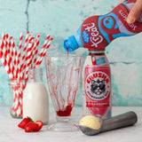 Crusha strawberry milkshake syrup 500ml, UK version