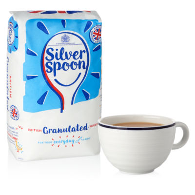Silver Spoon granulated sugar 2kg (British brand)