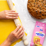 Silver Spoon Golden Ready to Roll Marzipan 500g (British brand)