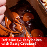Betty Crocker Triple Chocolate Chunk Brownie Mix 415g - British product