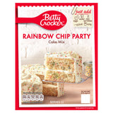 ASDA Betty Crocker Rainbow Chip Party Cake Mix 425g- Buy online at McGrocer