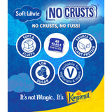 Kingsmill no crusts soft white crustless bread 400g, UK version