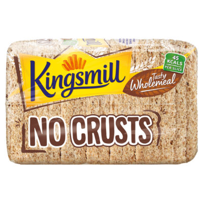 Kingsmill no crusts wholemeal bread 400g, UK version
