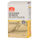 Neill's Golden Fleece Plain Flour 1.5kg, imported from the UK
