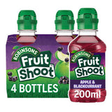 ASDA Robinsons Fruit Shoot Apple & Blackcurrant Kids Juice Drink 4 x 200ml- Buy online at McGrocer