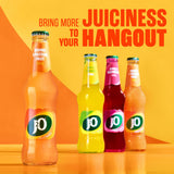 J2O Orange and Passion Fruit soft drink 4 x 275ml, UK version