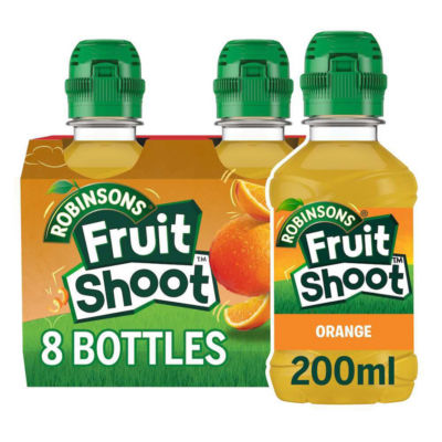 Fruit Shoot Orange kids juice drink 8 x 200ml - British product