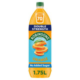 Robinsons Double Strength Orange No Added Sugar Squash 1.75L