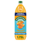 Robinsons Double Strength Orange Squash 1.75L, imported from the UK