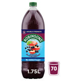 ASDA Robinsons Double Strength Apple and Blackcurrant No Added Sugar Squash 1.75L- Buy online at McGrocer